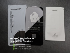 Dán cường lực iPhone 15 Pro 6.1" - KINGKONG trong suốt